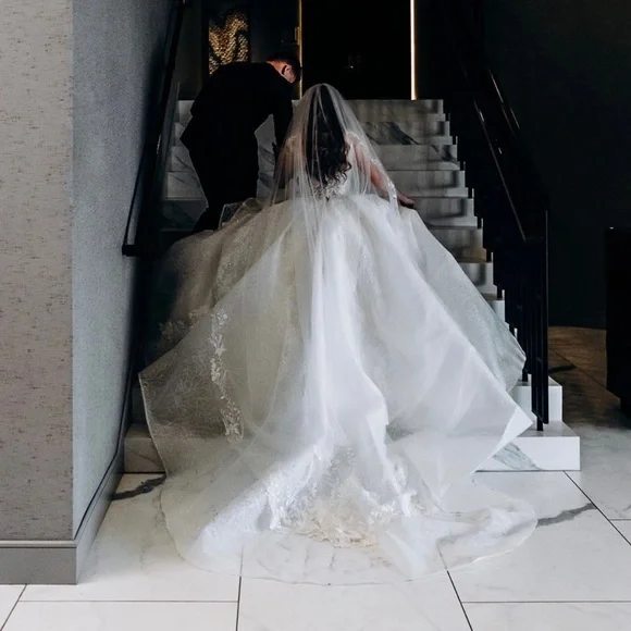Custom European wedding dress!